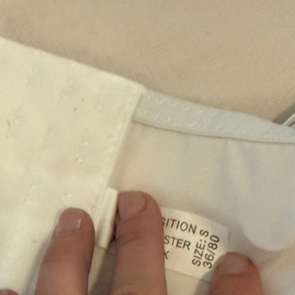 Silver Rhinestone Bralette - Picture 2 of 3